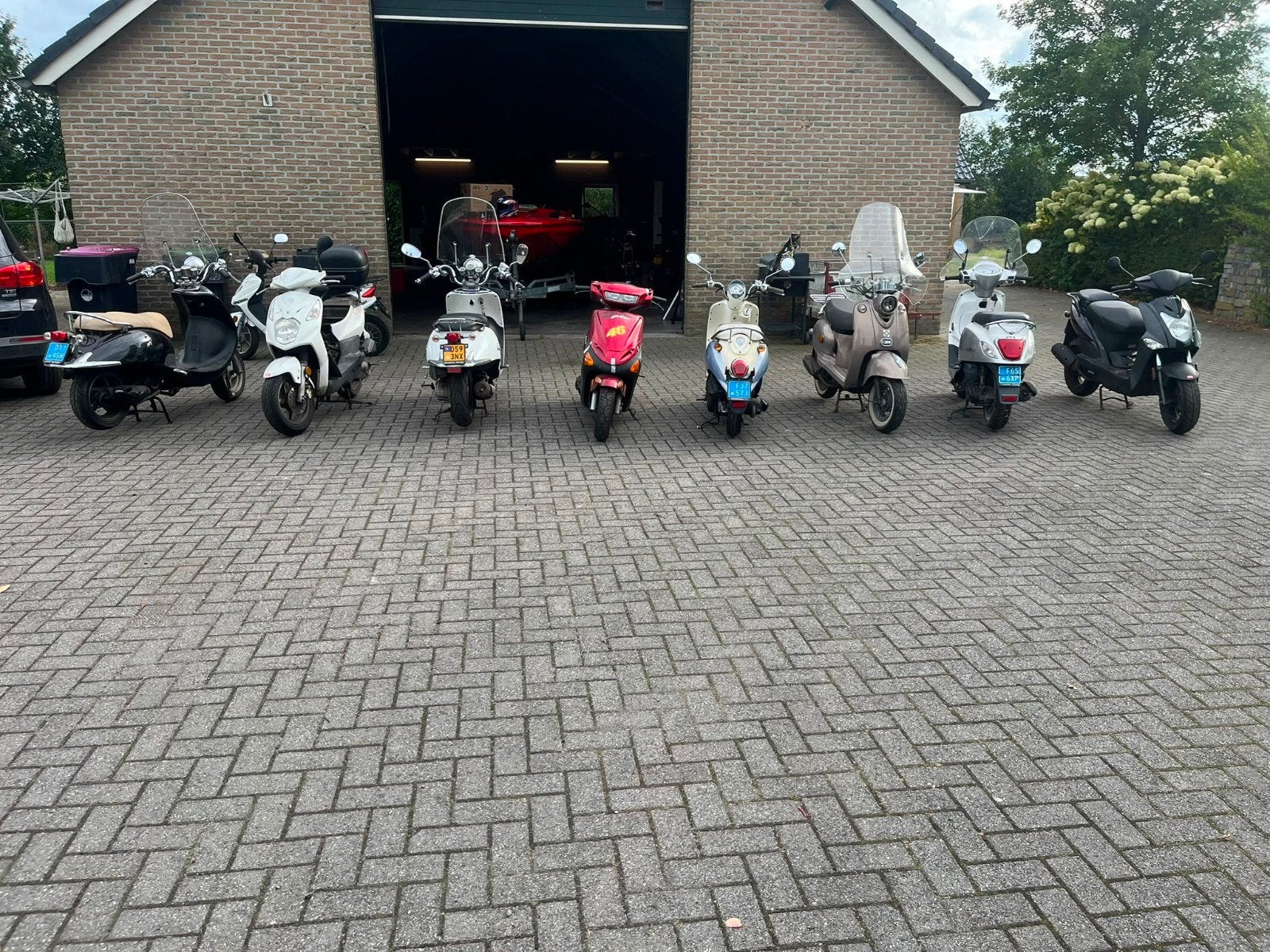 partij loop of sloop scooter, Gebruikt, Maximaal 45 km/u, Ophalen of Verzenden, Benzine