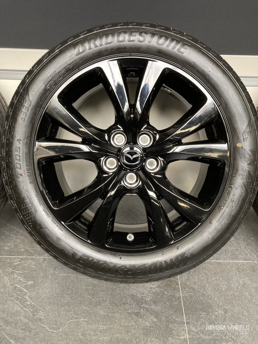 18” originele Mazda CX30 velgen + banden 5x114.3 9965787080, 18 inch, -, -, Banden en Velgen