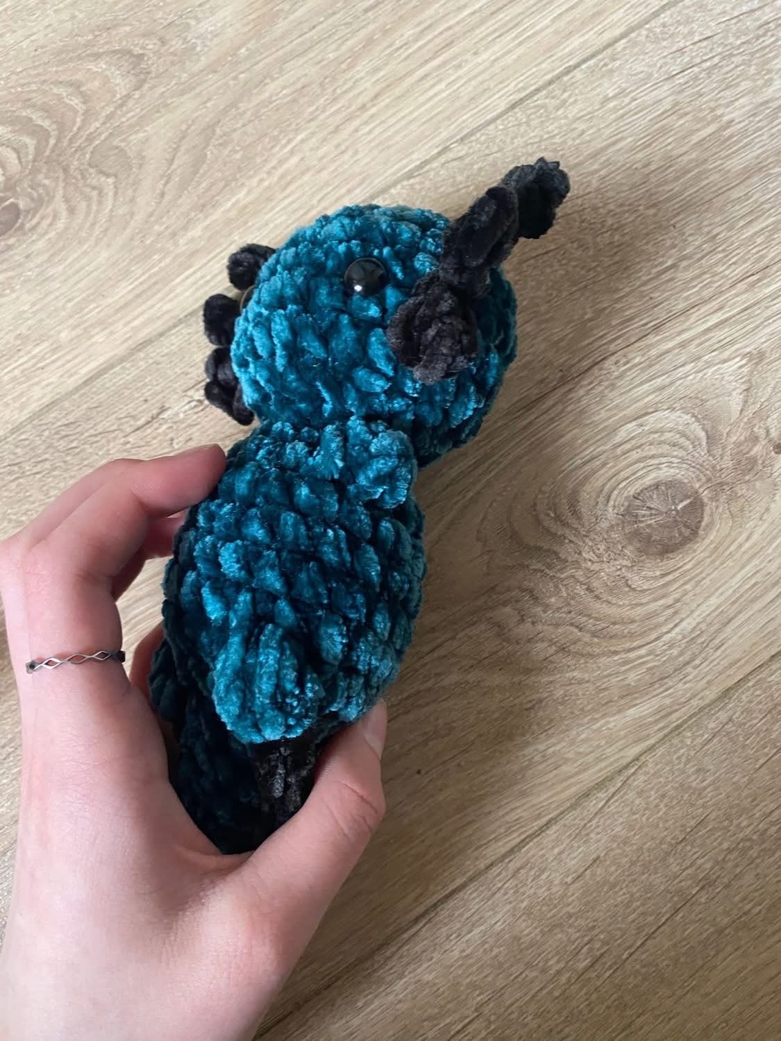 Gehaakte Axolotl Knuffel - Zacht en Uniek, Ophalen of Verzenden, Nieuw, Haken, Overige typen