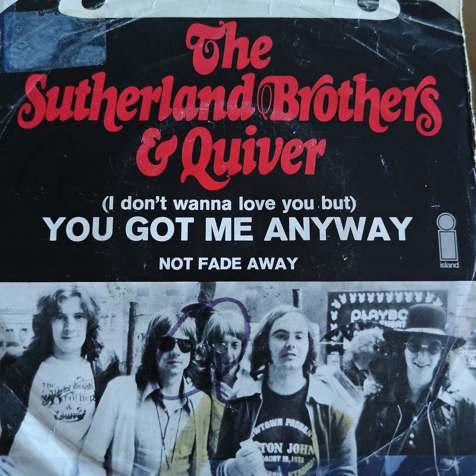 The Sutherland Brothers & Quiver - You Got Me Anyway Single, Ophalen of Verzenden, Gebruikt