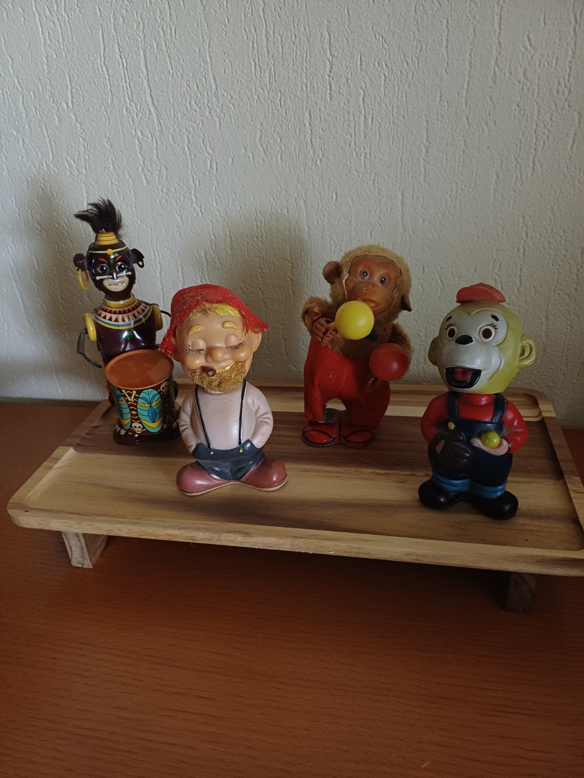 Vintage opwind poppetjes, Verzamelen, Beelden en Beeldjes, Ophalen of Verzenden