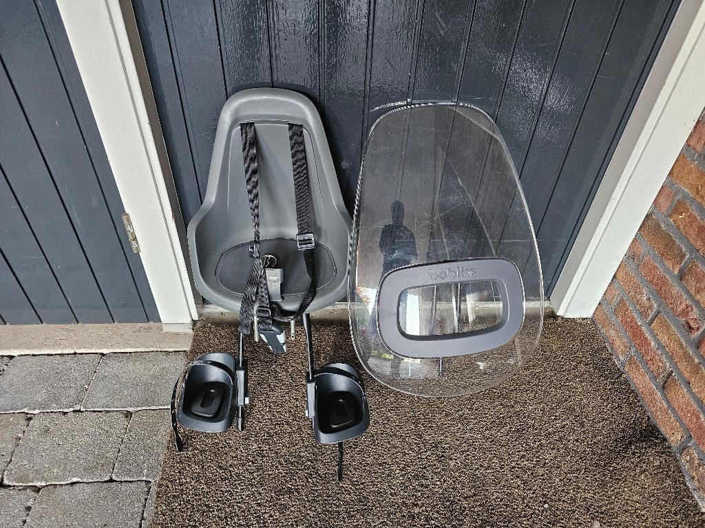 BoBike Go Mini kinderzitje macaron grey, Fietsen en Brommers, Fietsaccessoires | Fietsstoeltjes, Ophalen, Voetsteuntjes, Bobike One go mini voorzitje