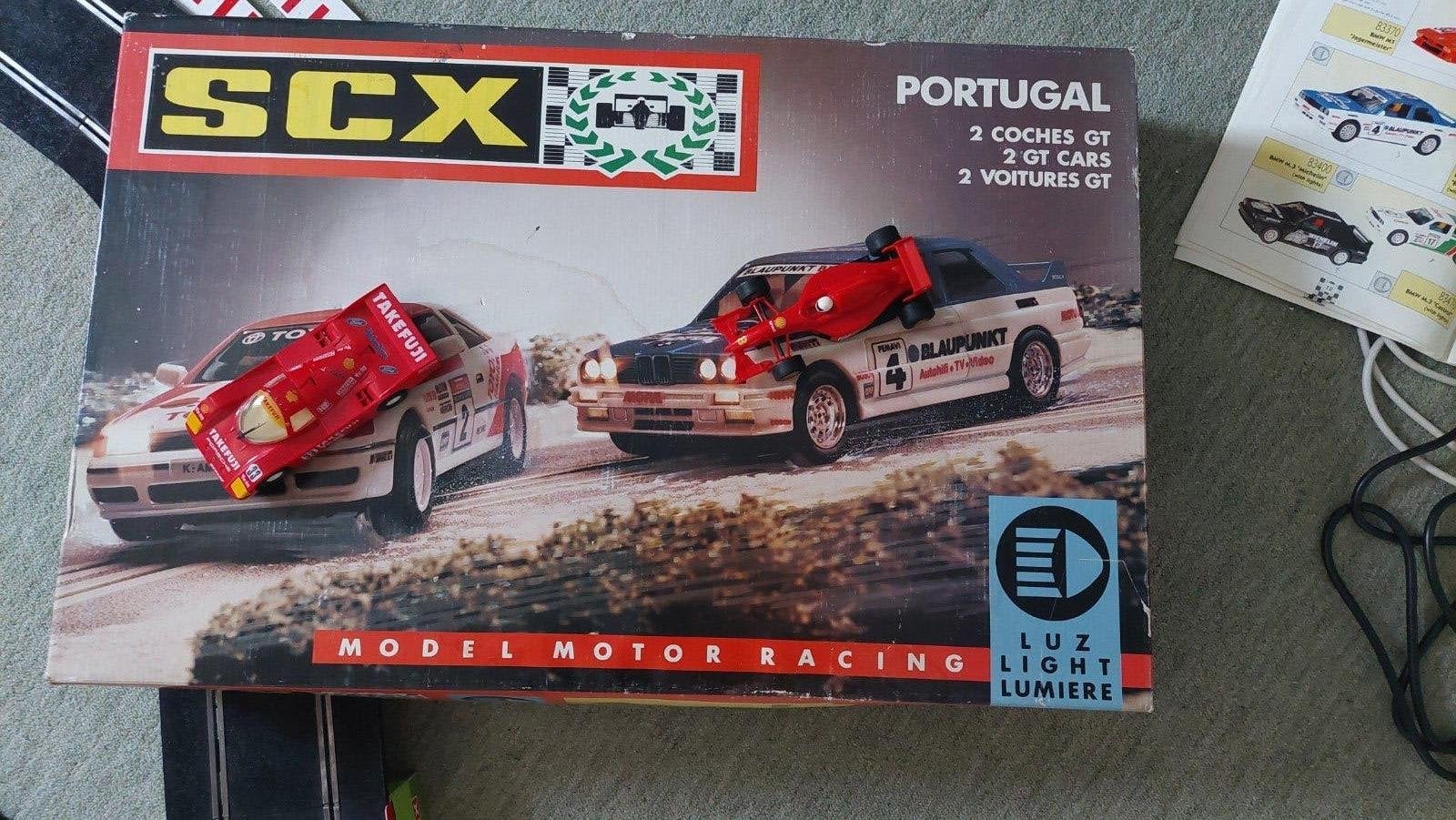 SCX PORTUGAL RACEBAAN  1 : 32, Kinderen en Baby's, Overige merken, Ophalen of Verzenden, Elektrisch, Racebaan