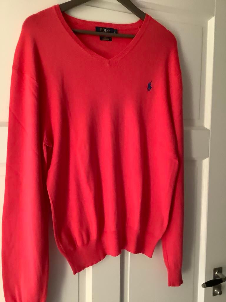 Ralph Lauren trui, Ophalen of Verzenden, Zo goed als nieuw, Roze