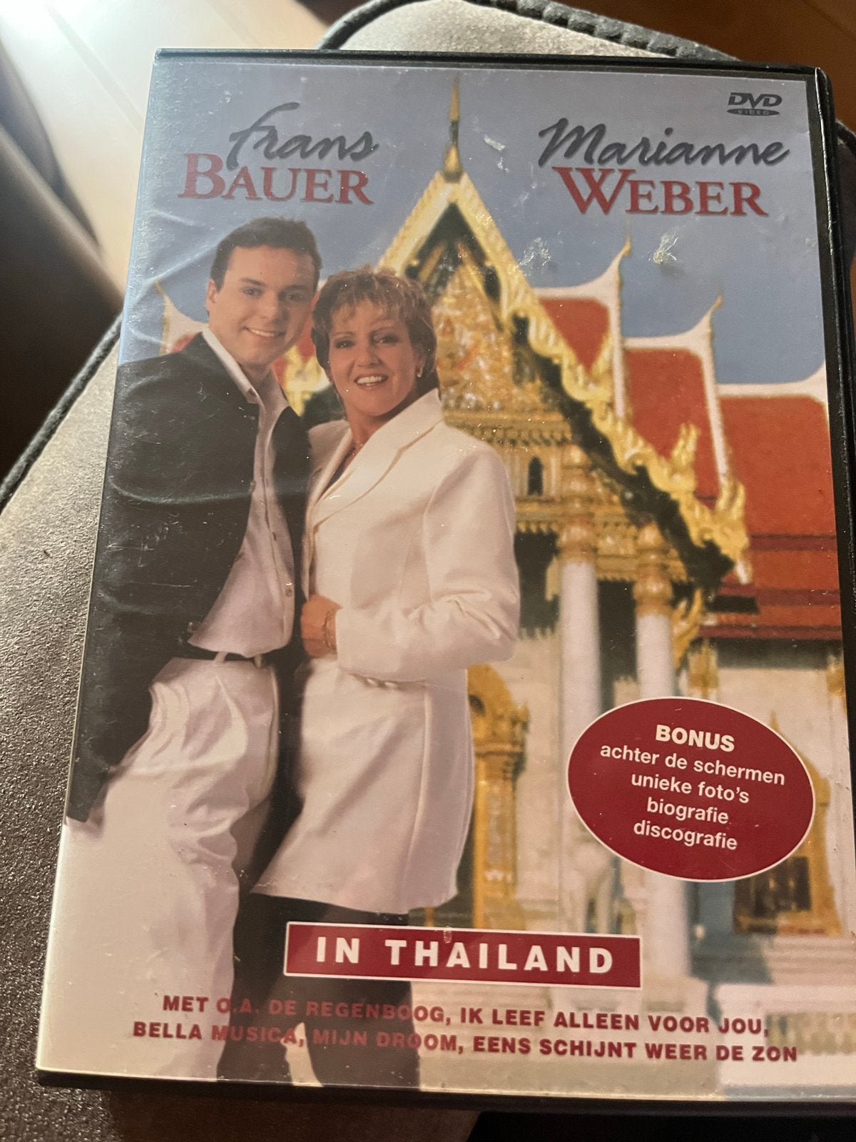 Frans Bauer & Marianne Weber - In Thailand DVD, Alle leeftijden, Nederlands, Muziekvideo's, Gebruikt