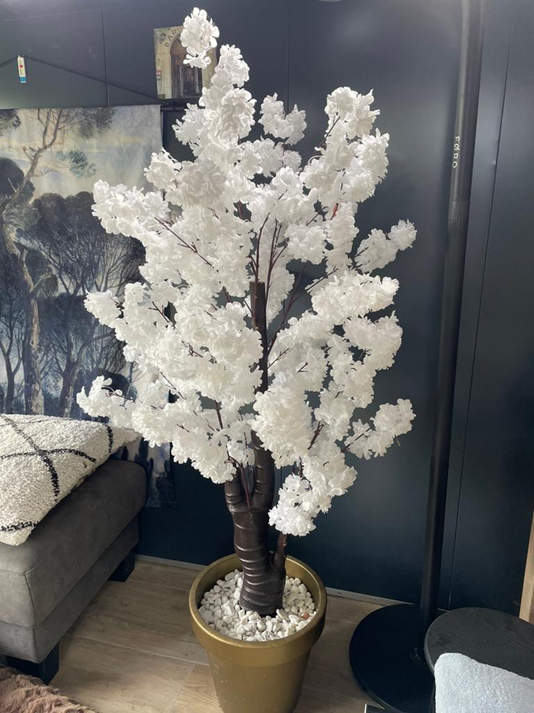 Bloesem boom, Huis en Inrichting, Woonaccessoires | Kunstplanten en Kunstbloemen, Ophalen, Zo goed als nieuw