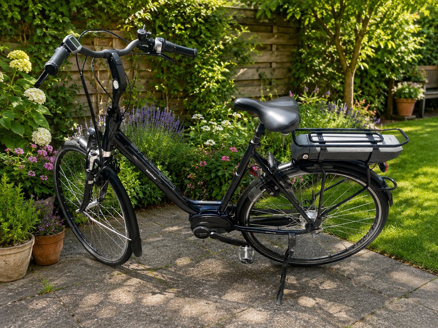 Batavus Wayz electrische fiets Bosch middenmotor, Ophalen, Gebruikt, Batavus, 51 tot 55 cm