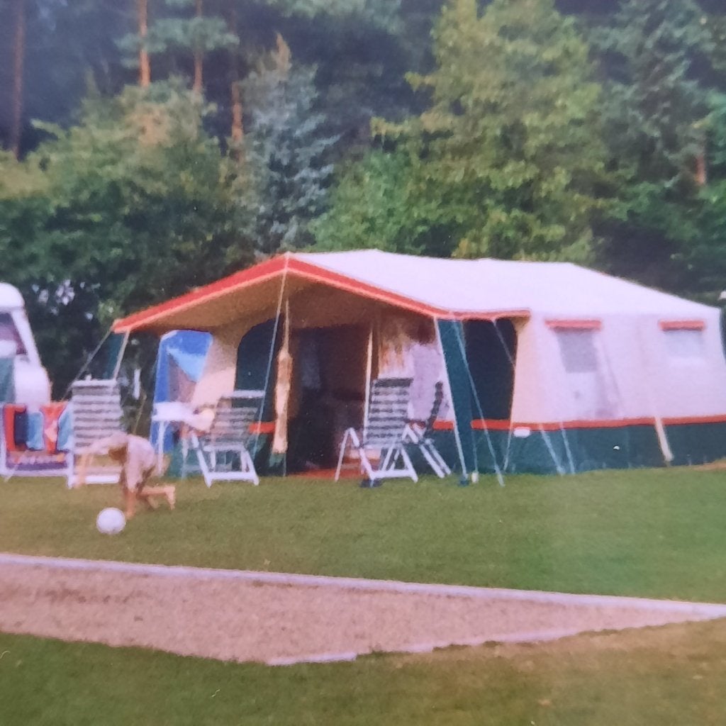 Vouwwagen, Ophalen, Alpenkreuzer, Beige, Aanwezig
