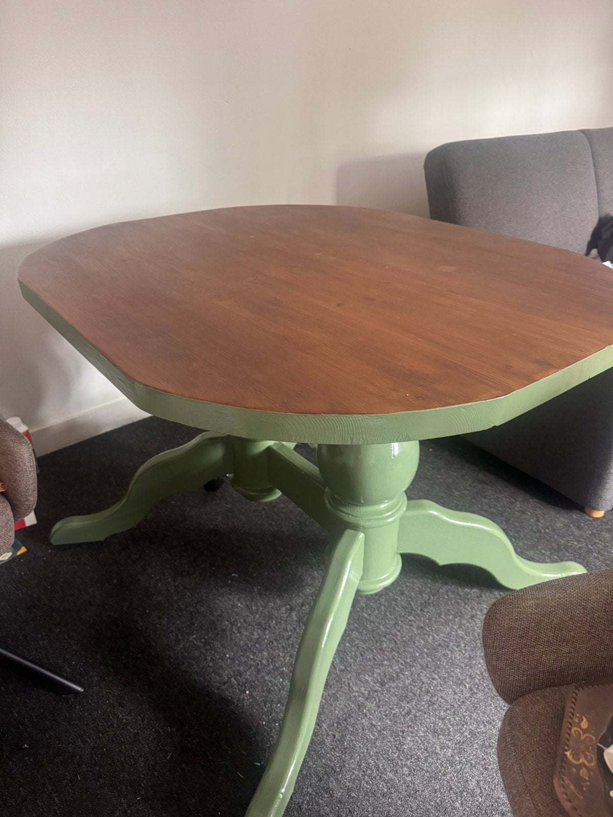 Wood dining table, 100 tot 150 cm, Vier personen, Rechthoekig, 50 tot 100 cm