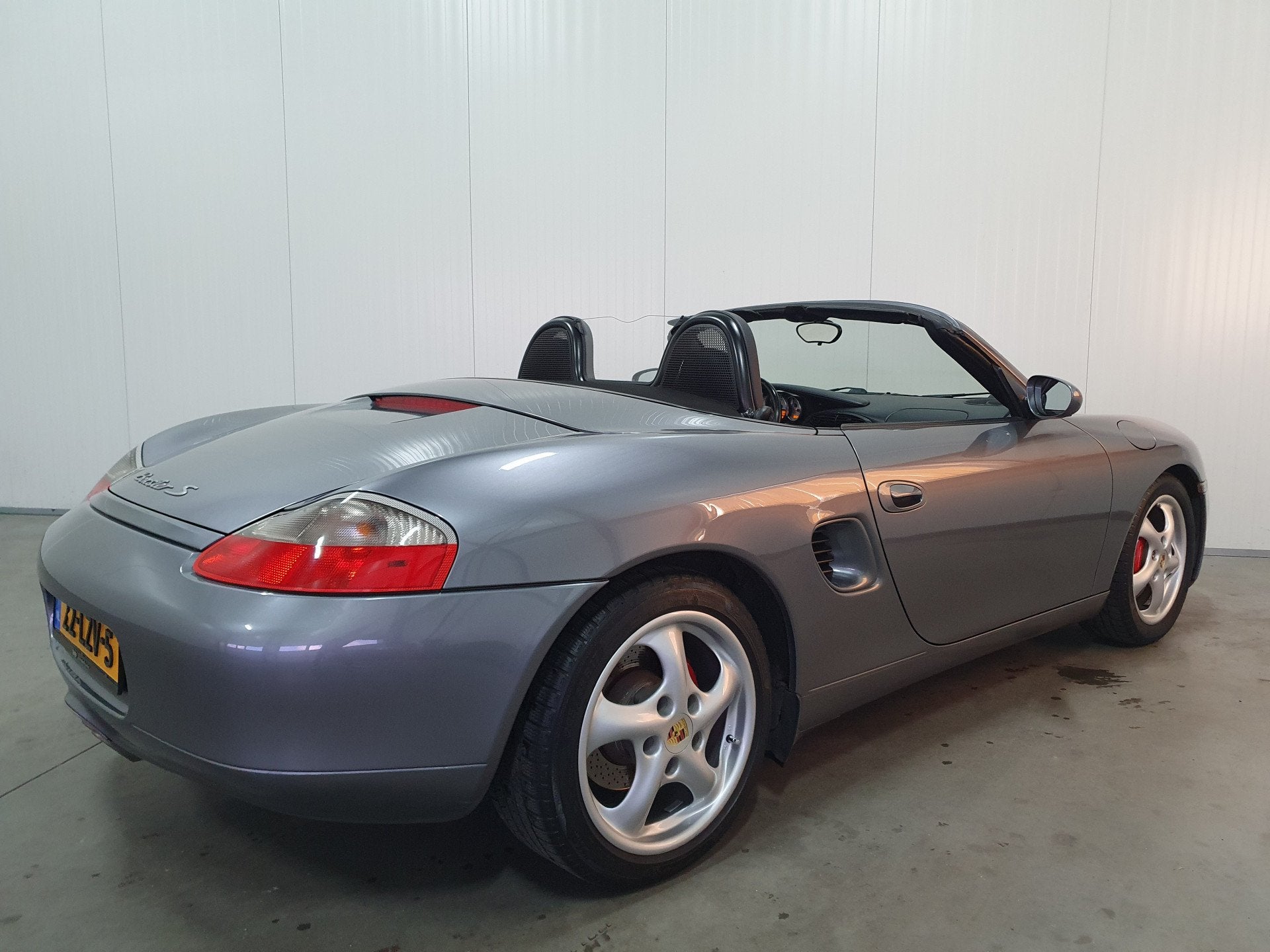 Porsche Boxster S 3.2 LEDER/AIRCO/CRUISE/STOELVERW, Auto's, Porsche, Automaat, Achterwielaandrijving, Gebruikt, Zwart