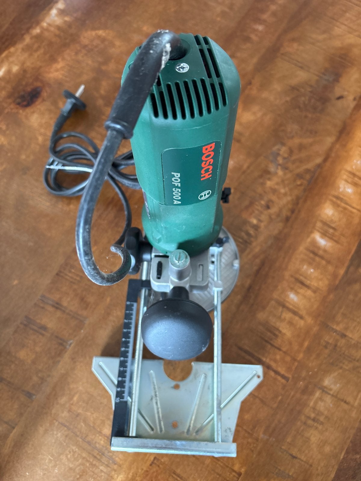 Bosch POF 500A Bovenfrees - Gebruikt maar functioneel, Ophalen, Gebruikt, Elektrisch, Bovenfrees