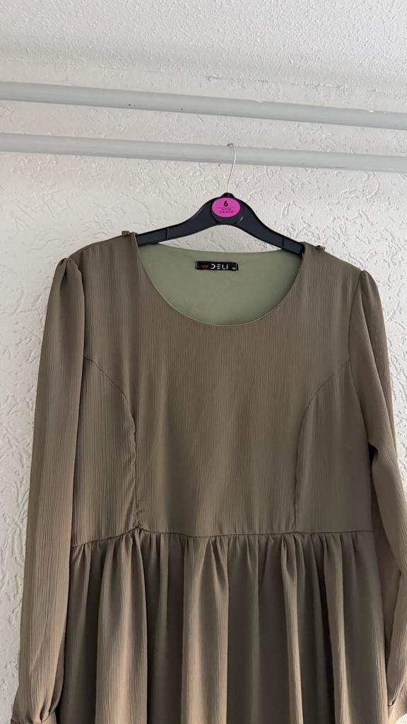 Hijab jurk elbise, Ophalen of Verzenden, Zo goed als nieuw, Maat 38/40 (M), Onder de knie