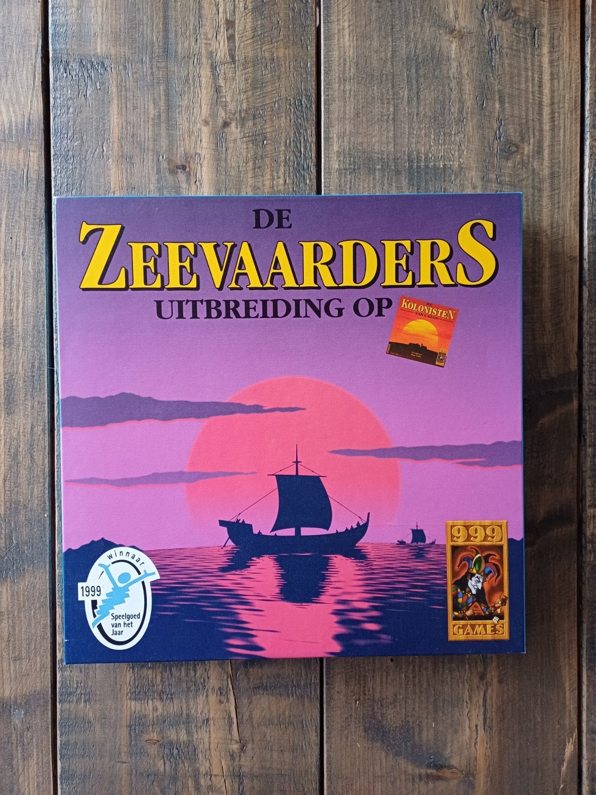 De Zeevaarders Uitbreiding op Kolonisten van Catan, Ophalen of Verzenden, Gebruikt, 999 Games