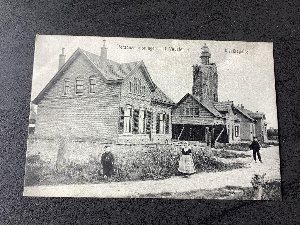Westkapelle. No 4.  Vuurtoren., Verzenden, Voor 1920, Ongelopen, Zeeland