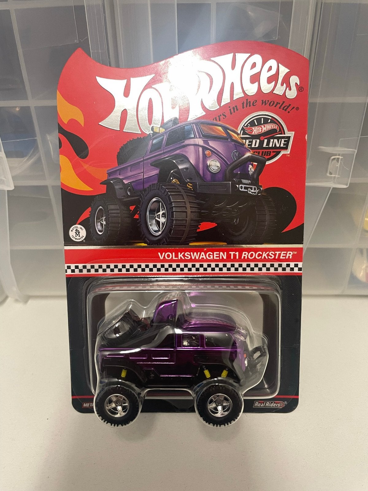 Hot Wheels RLC, Volkswagen T1 Rockster, Hotwheels VW, Hobby en Vrije tijd, Modelauto's | Overige schalen, Ophalen of Verzenden