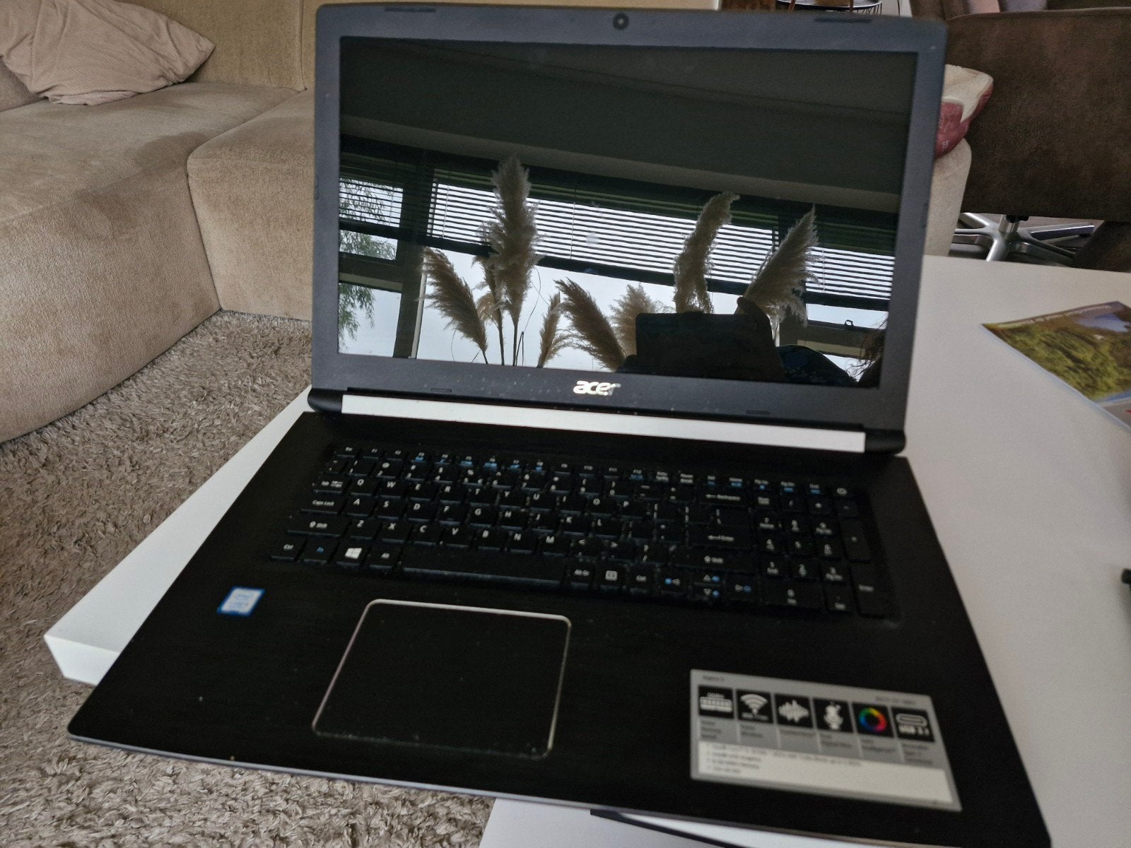 2 laptops hp en acer met laders, Computers en Software, Ophalen of Verzenden