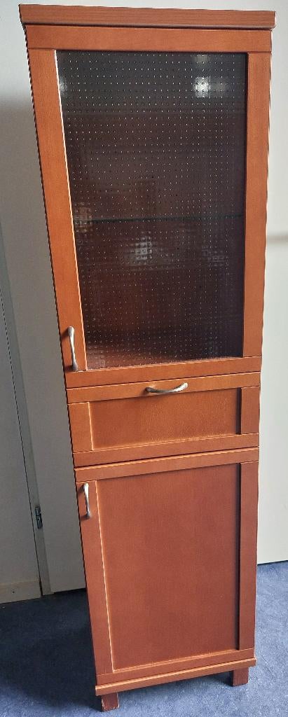 smalle kast, Ophalen, Zo goed als nieuw, Glas, Overige typen