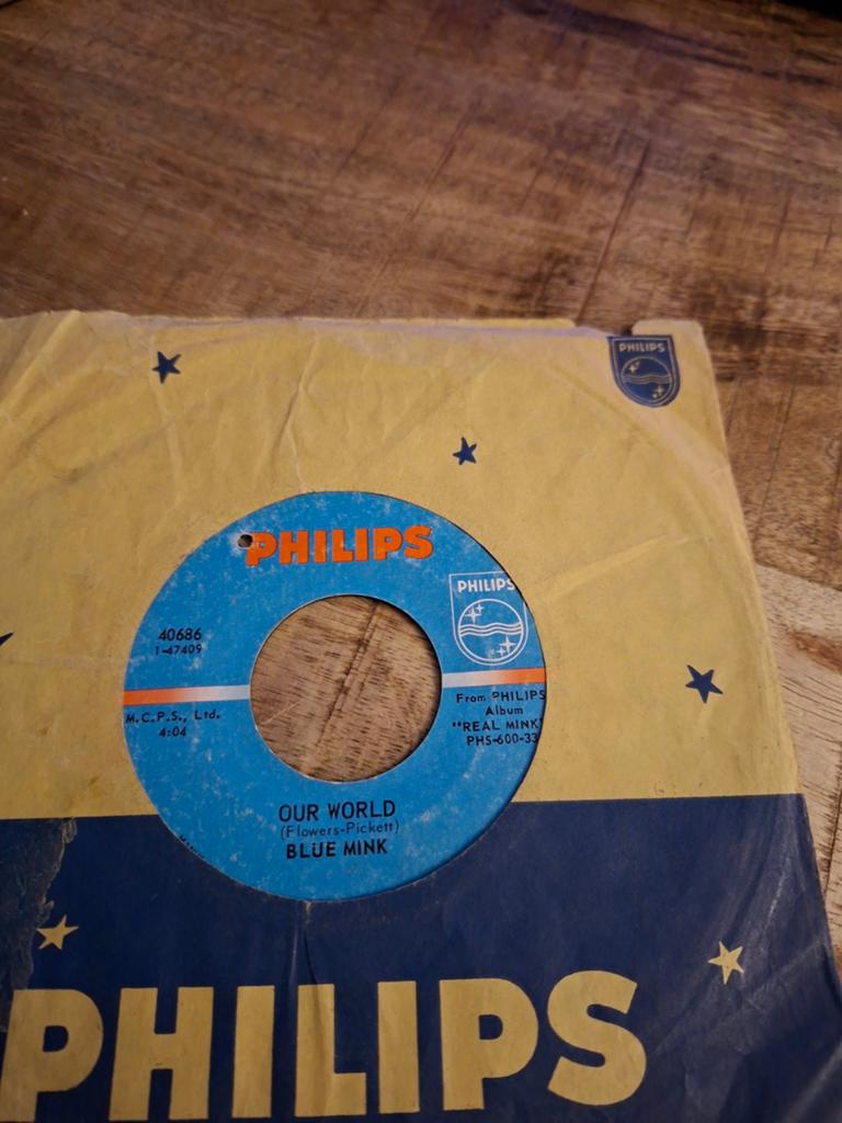 Blue mink  / our world, Ophalen of Verzenden, Zo goed als nieuw, Pop