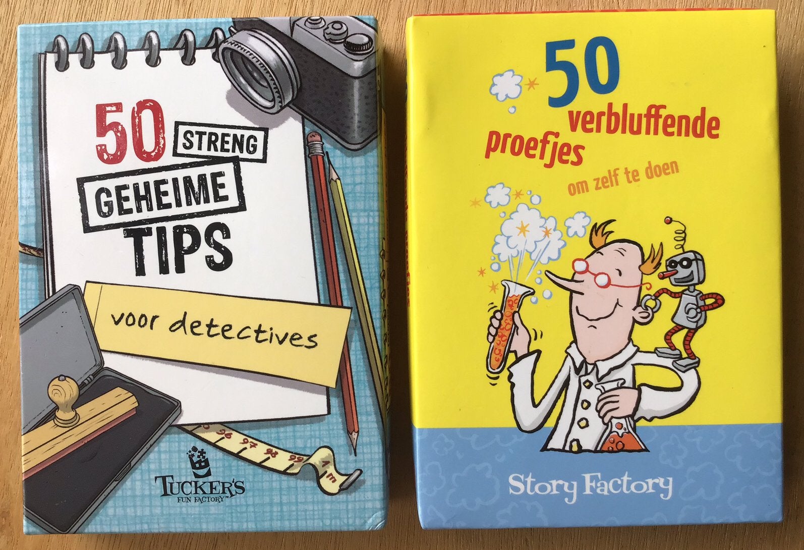 50 streng geheime tips detectives & 50 verbluffende proefjes, Kinderen en Baby's, Speelgoed | Educatief en Creatief, Ophalen of Verzenden