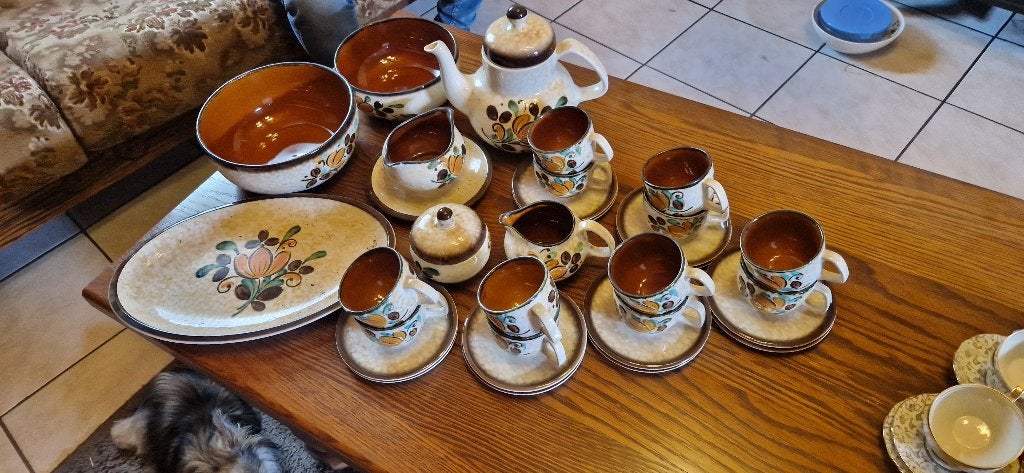 Vintage servies "Corfou" van Boch La Louvière, Ophalen