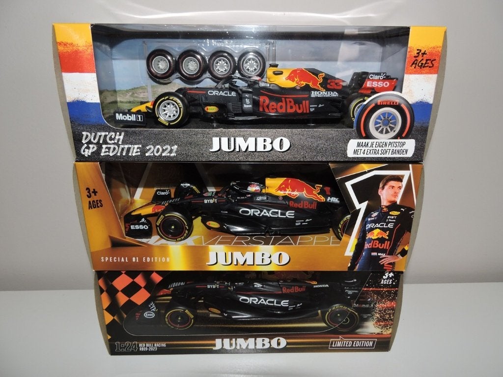 max verstappen red bull autos formule 1, Verzamelen, Ophalen of Verzenden, Zo goed als nieuw, Formule 1