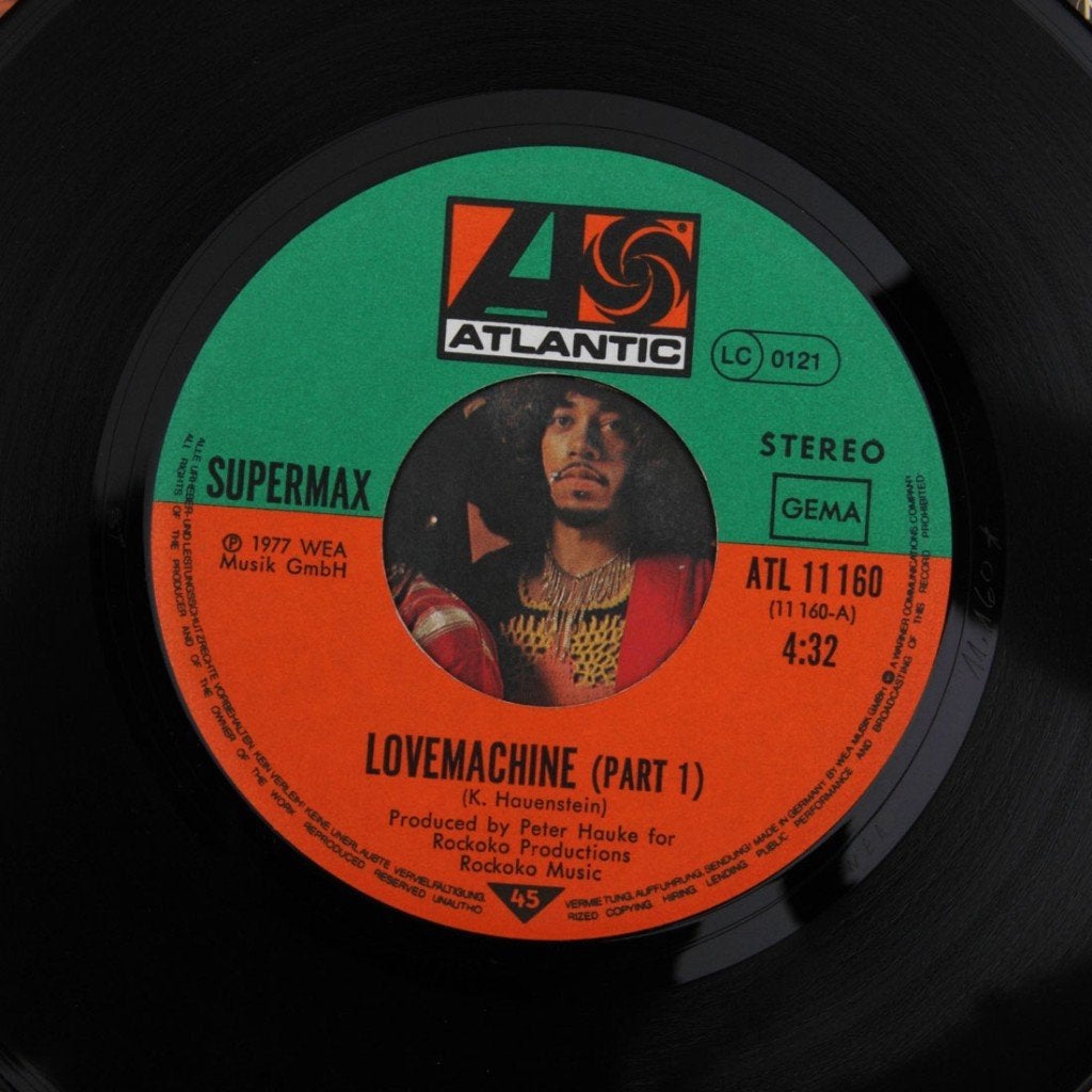 LOVE MACHINE Supermax FUNK DISCO HIT 1978, Verzenden, Zo goed als nieuw, 7 inch, Pop