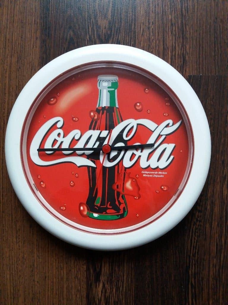 vintage coca cola klok, Verzamelen, Verzenden, Gebruiksvoorwerp