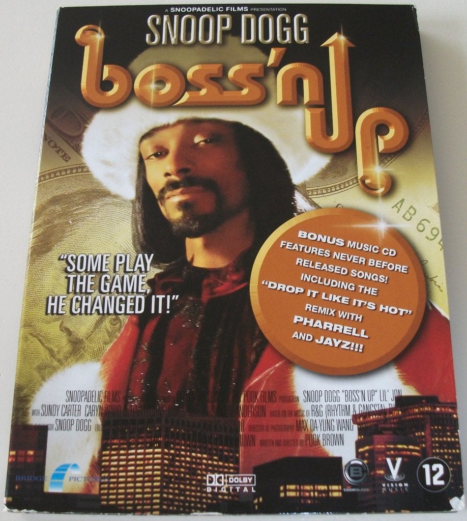 Dvd *** SNOOP DOGG *** Boss'n Up 2-Disc Limited Edition, Engels, Nederlands, Bonusmateriaal, Ophalen of Verzenden