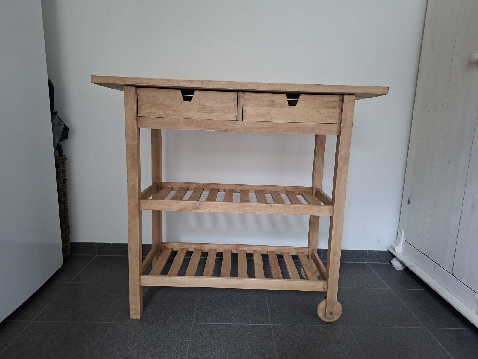 Keukentrolley Forhoja Ikea, Ophalen, 50 tot 100 cm, Zo goed als nieuw, Minder dan 100 cm