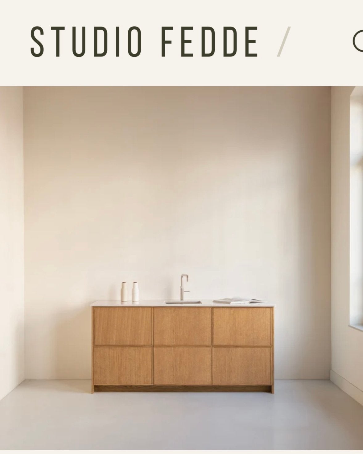 Studio Fedde keukenfronten, Ophalen, Zo goed als nieuw, Minder dan 25 cm, Minder dan 100 cm