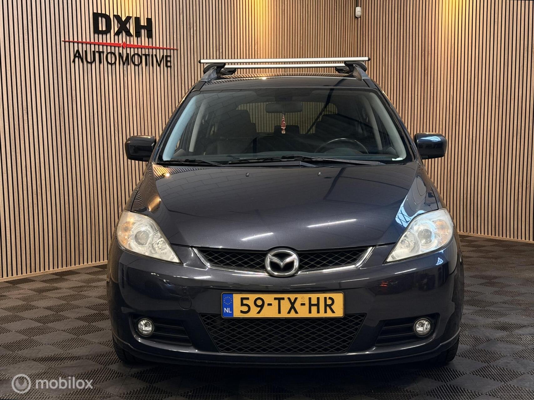Mazda 5 1.8 Executive 7Persoons OrgNL 3eEIGNR APK-3/2027, Auto's, Verwarmde buitenspiegels, Stof, Gebruikt, 4 cilinders