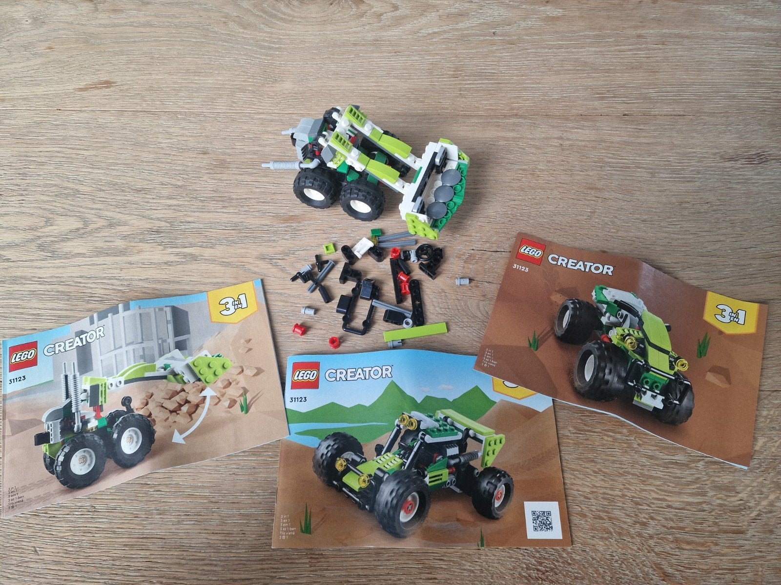 LEGO Creator 31123 Off-road Buggy met boekjes, Lego, Inclusief instructies, Ophalen of Verzenden, Zo goed als nieuw