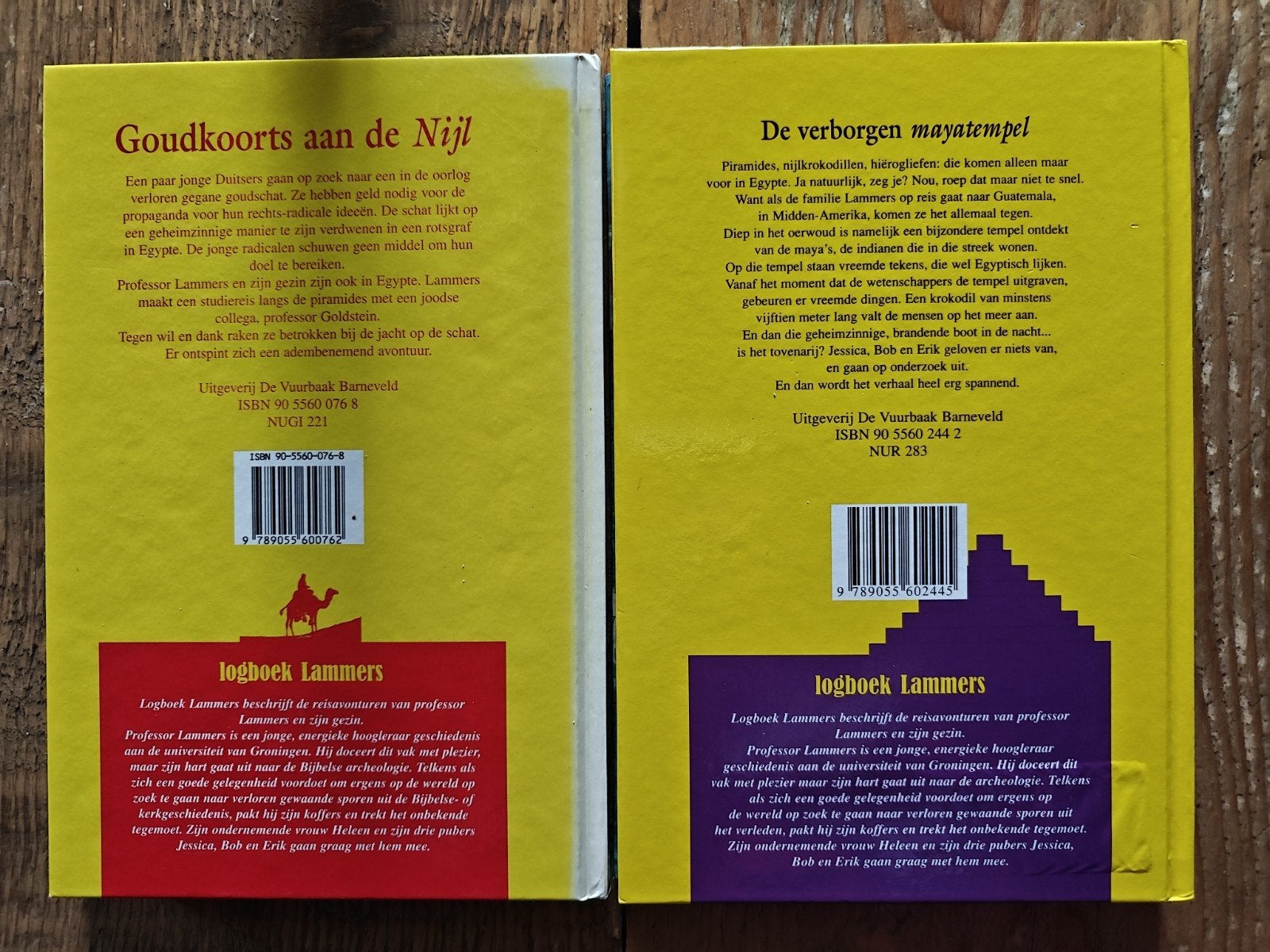 2 Delen van de serie: Logboek Lammers., Ophalen of Verzenden, Zo goed als nieuw