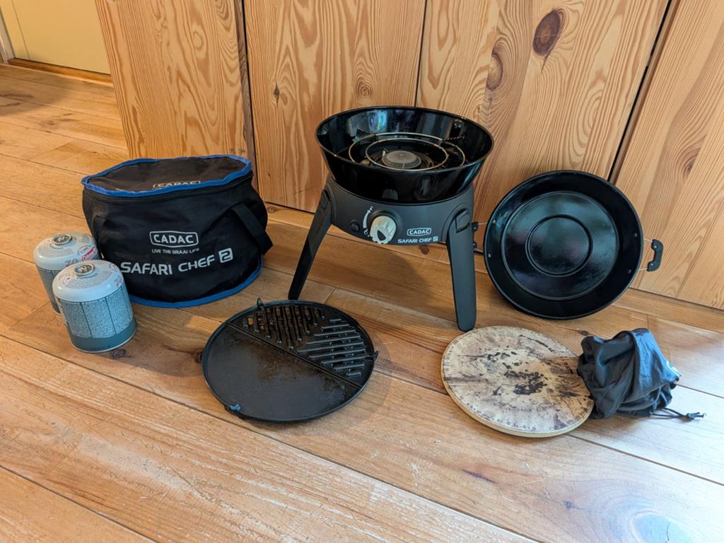 Cadac Safari Chef 2 met accesoires, Ophalen of Verzenden