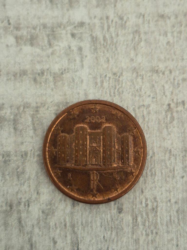 Italiaanse 1 cent munt 2002, Postzegels en Munten, Munten | Europa | Euromunten, Ophalen of Verzenden, Italië, 1 cent, Losse munt