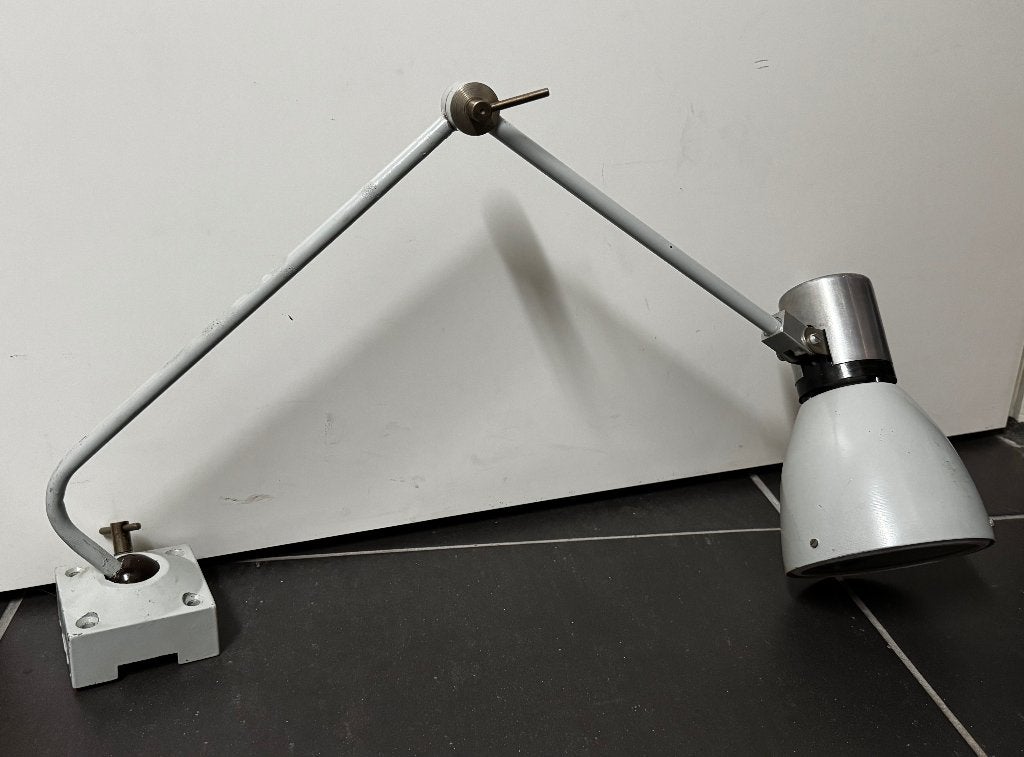 tafellamp jaren 60 Tsjechie, Ophalen, Gebruikt, E27 (groot), Glas