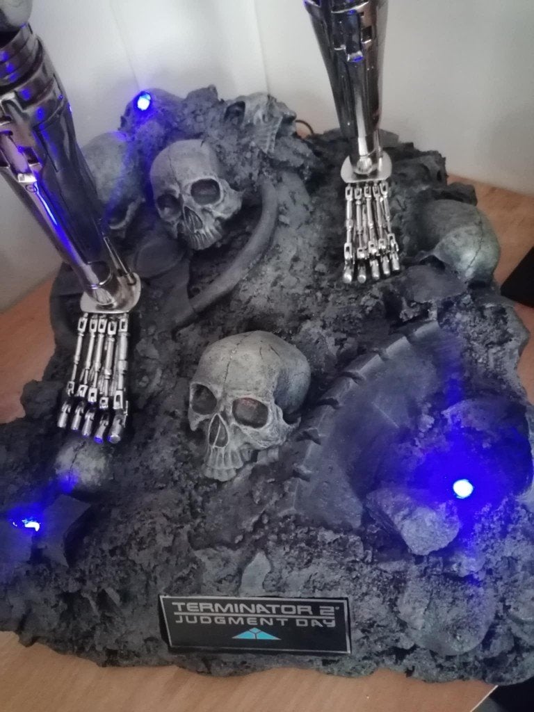 T-800 Endoskeleton Terminator 2 1/2 statue Sideshow, Ophalen, Nieuw, Film, Beeldje, Replica of Model