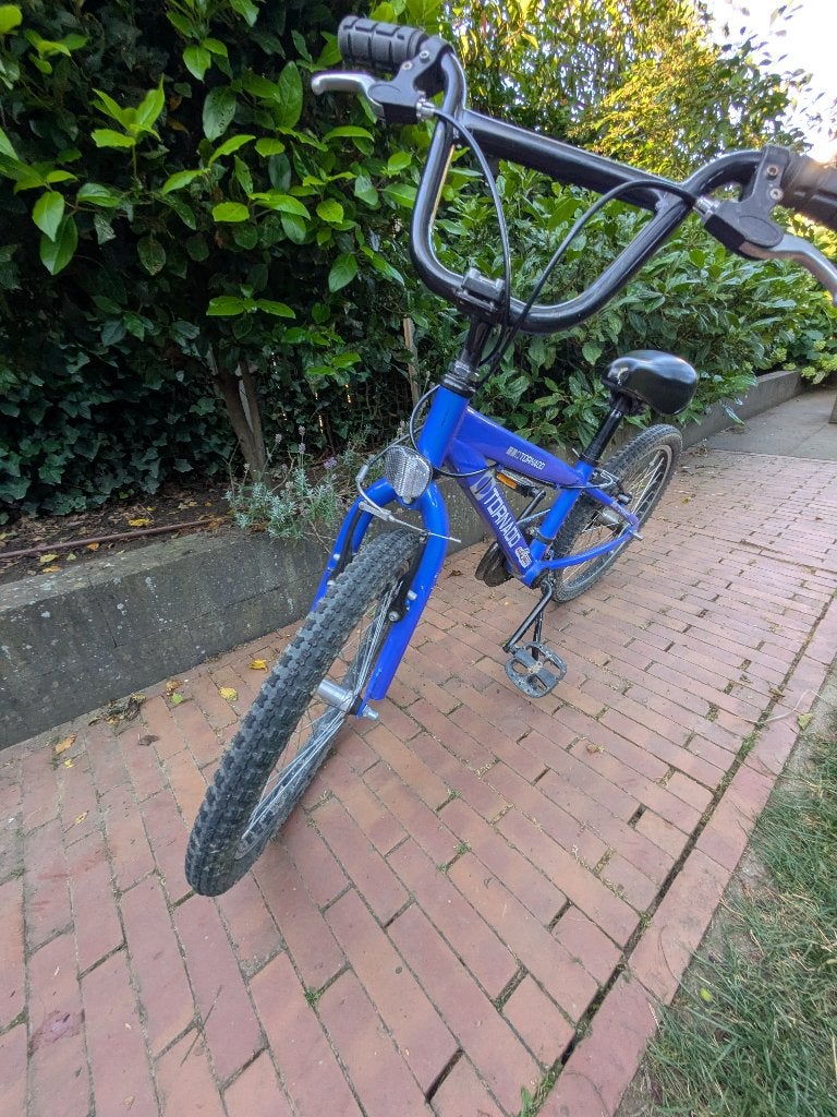 Crossfiets 20 inch BMX Tornado met handschoenen, Terugtraprem, Ophalen, BMX Cross, 16 tot 20 inch