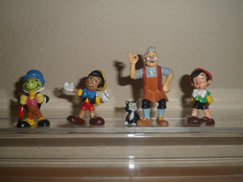 Disney Pinokkio figuurtjes, Ophalen, Overige figuren, Zo goed als nieuw, Beeldje of Figuurtje