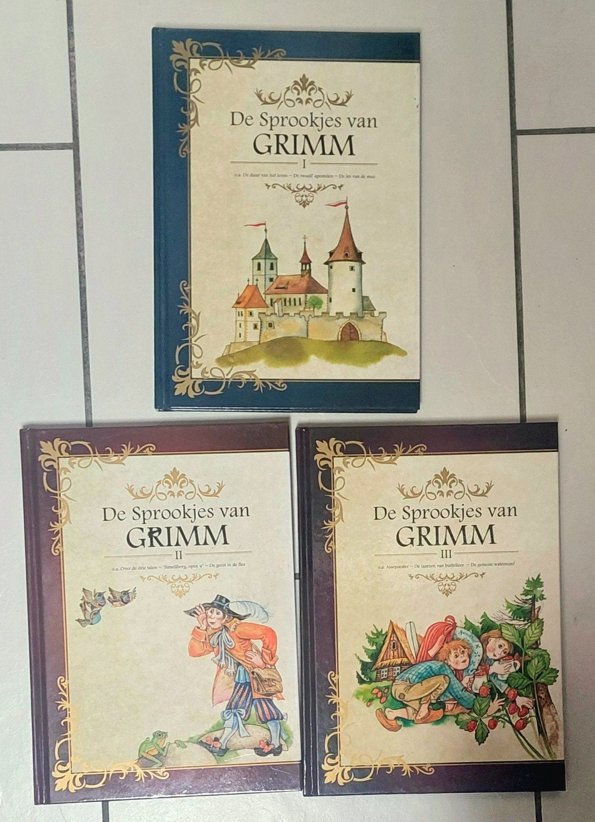 3-delig De sprookjes van Grimm., Ophalen of Verzenden, 5 of 6 jaar