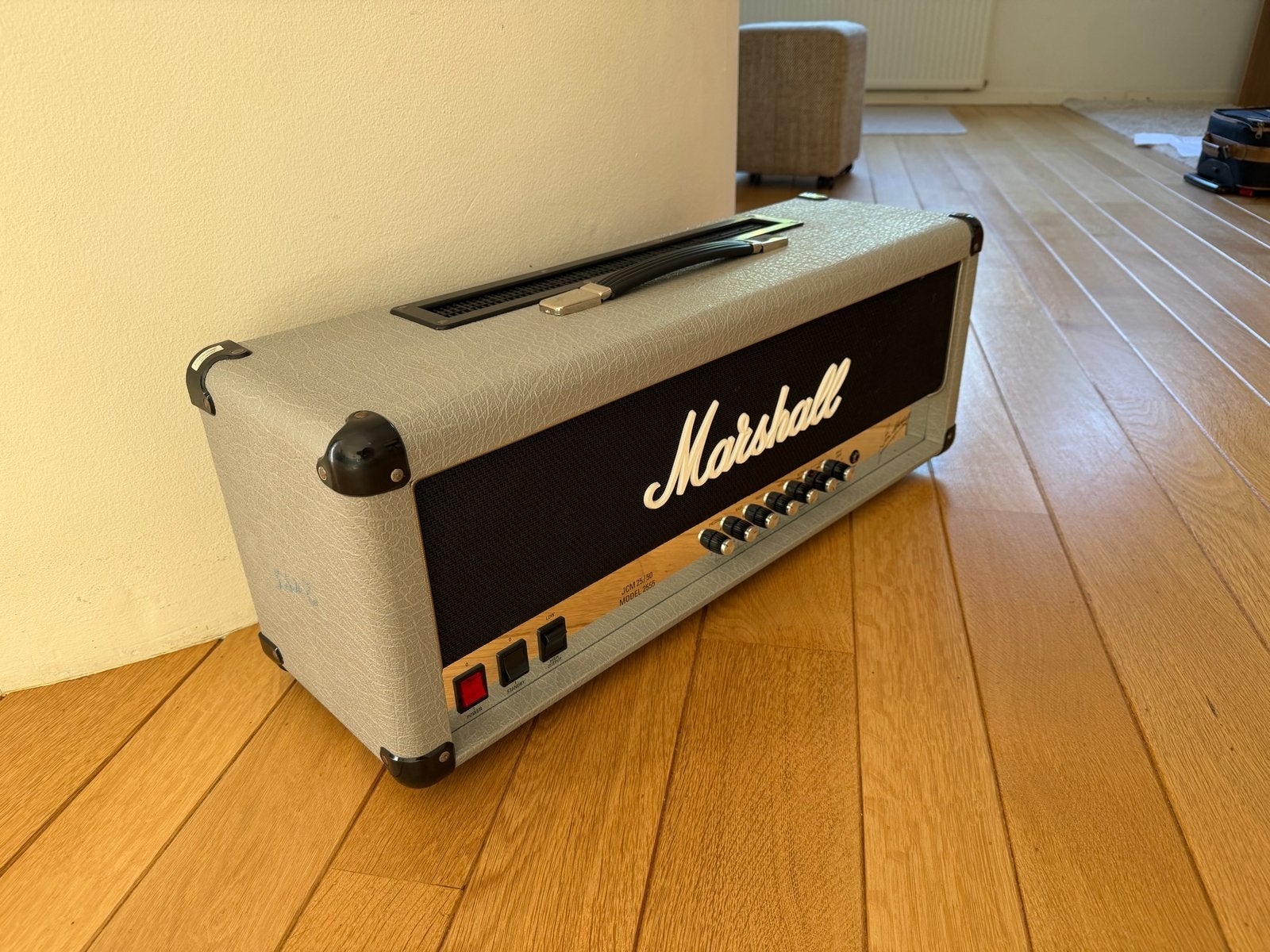 Marshall 2555X Jubilee - NOS Philips XF2 & Miniwatt buizen, Muziek en Instrumenten, Versterkers | Bas en Gitaar, Ophalen, Zo goed als nieuw
