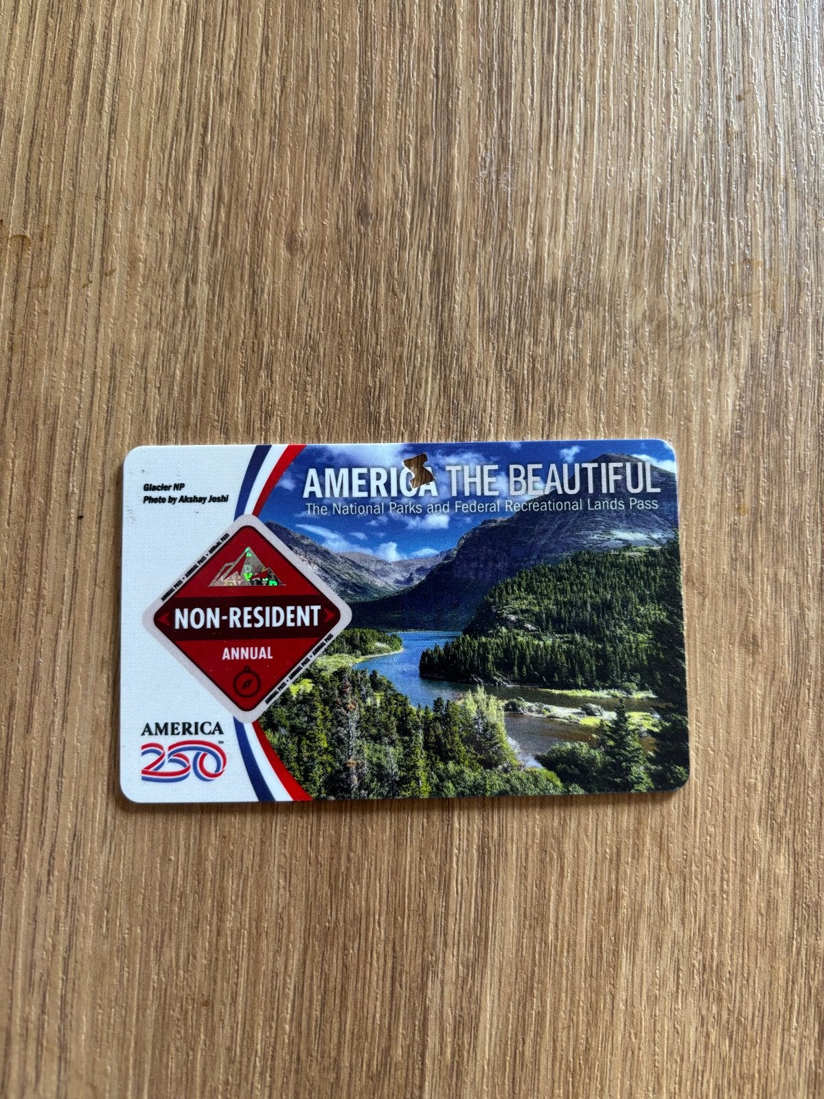 America the beautiful pas, nog een jaar geldig