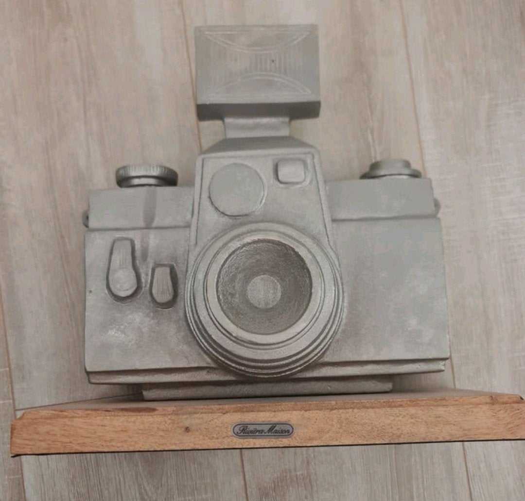 Riviera Maison Camera Statue - Decoratief beeld NIEUW, Ophalen of Verzenden, Nieuw, Decoratieobject