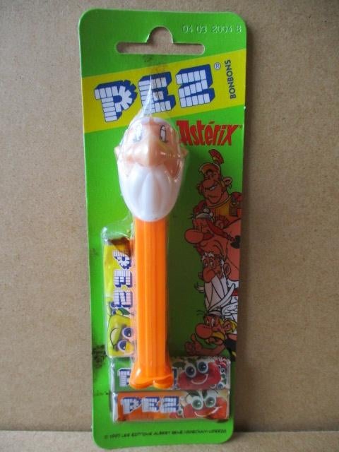 adv10844 asterix pez 5, Verzamelen, Ophalen, Asterix en Obelix, Gebruikt, Overige typen