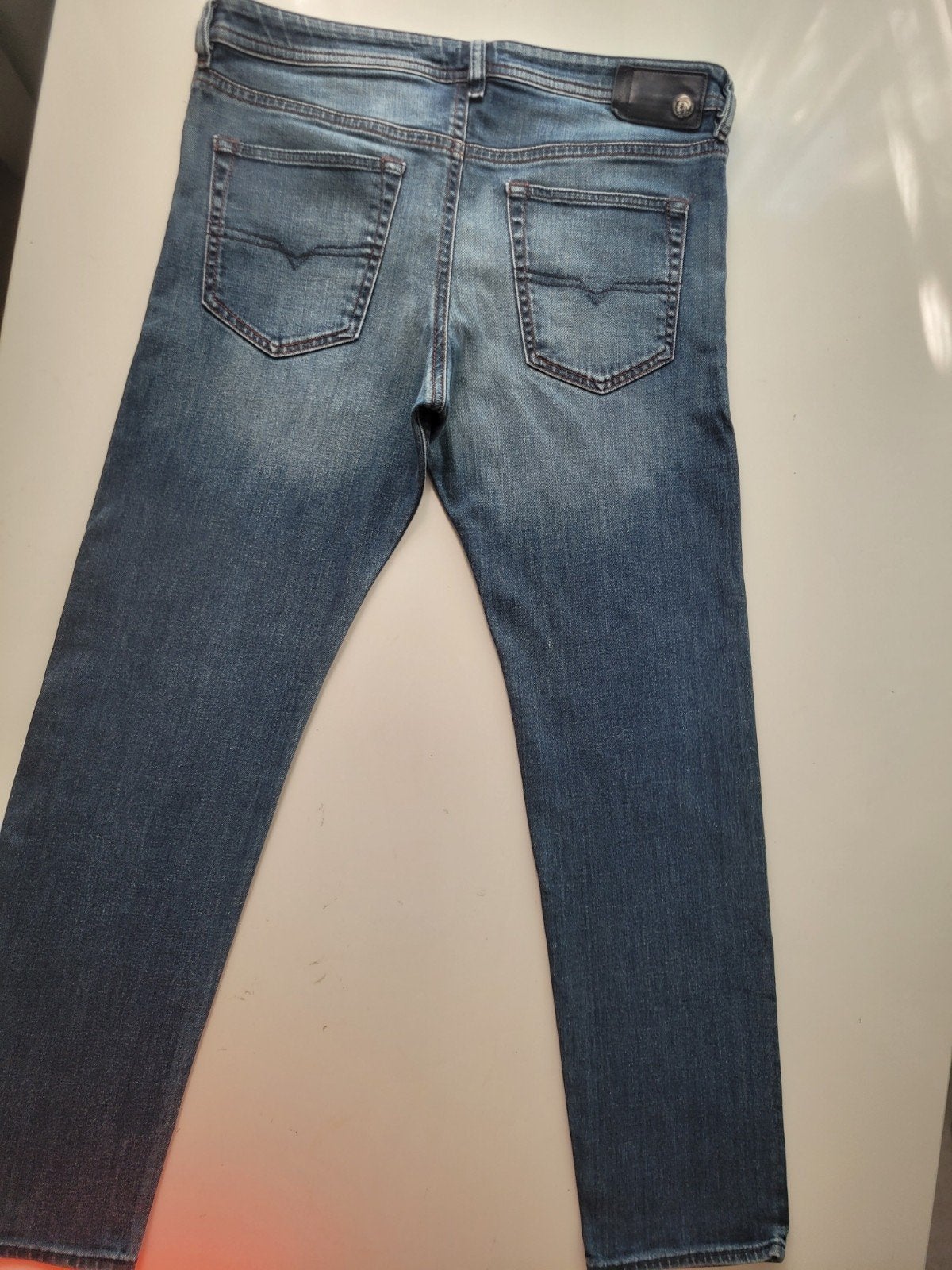 CLASSIC DIESEL BUSTER SLIM TAPERED STRETCH SIZE 36/32, Kleding | Heren, W36 - W38 (confectie 52/54), Diesel, Blauw, Ophalen of Verzenden