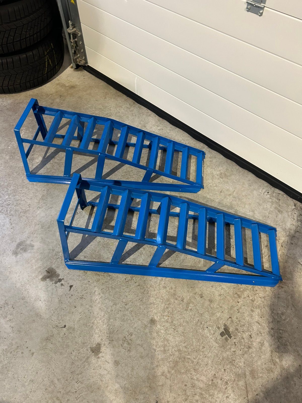 Oprijbokken/babybrug, Ophalen of Verzenden, Zo goed als nieuw, Garagekrik