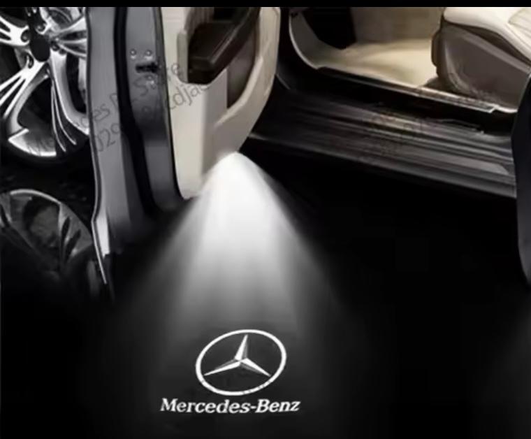 Mercedes LED Logo Projector - Instapverlichting, Ophalen, Nieuw, Mercedes-Benz