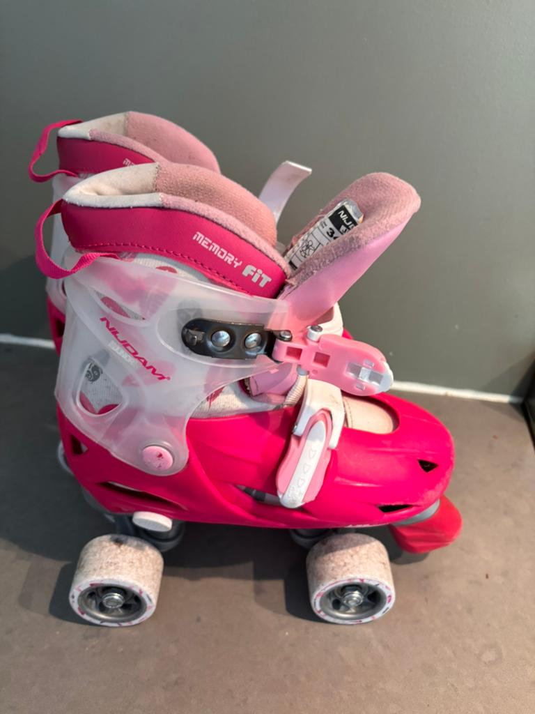 Rolschaatsen maat 34 -37, Ophalen, Kinderen, Verstelbaar, Gebruikt
