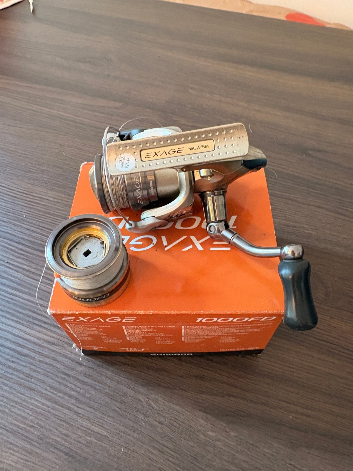 Shimano Exage 1000FD Molen - Goede staat, Ophalen of Verzenden, Gebruikt, Molen