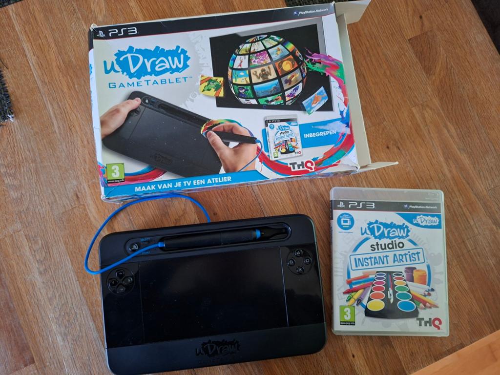U Draw Gametablet en U Draw Studio voor PS3, Spelcomputers en Games, Games | Sony PlayStation 3, Ophalen, Puzzel en Educatief